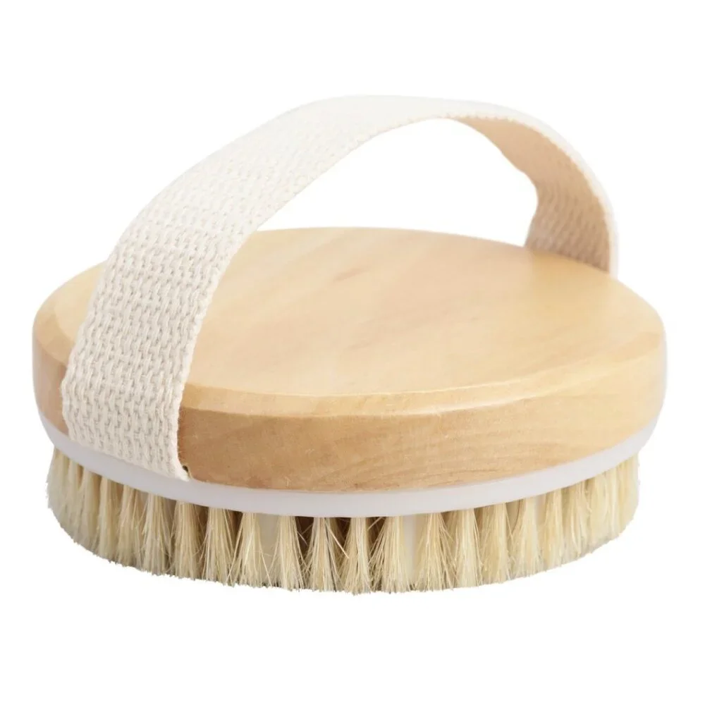 World Market Dry Body Brush Round - NWT